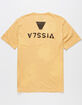 VISSLA Capsized Bleach Mens Pocket Tee image number 1