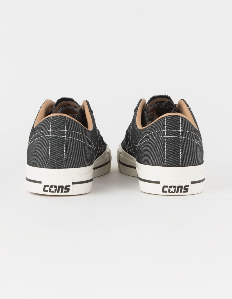 CONVERSE One Star Pro Denim Mens Skate Shoes image number 3