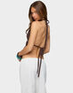 EDIKTED Jenn Bead Crochet Backless Top image number 3