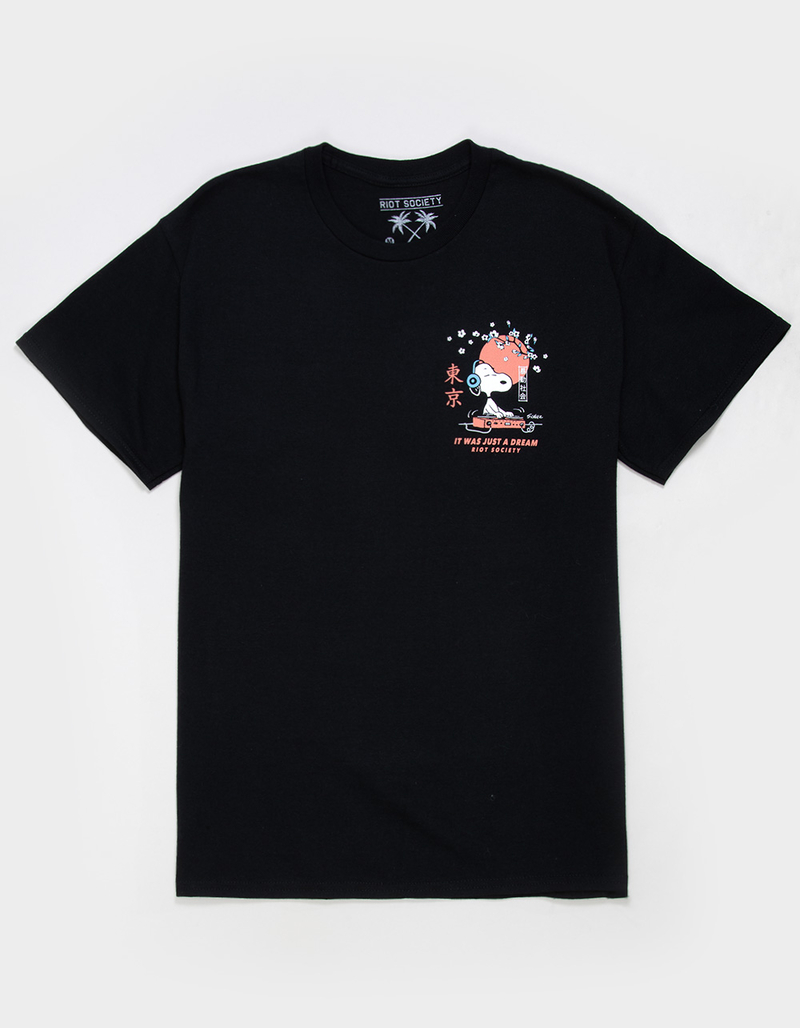 RIOT SOCIETY x Peanuts DJ Mens Tee image number 1