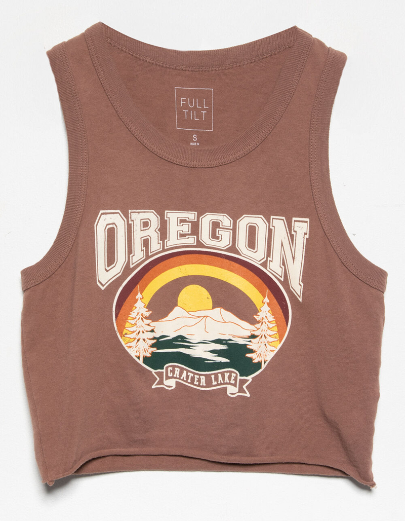 FULL TILT Oregon Womens Tank Top image number 3