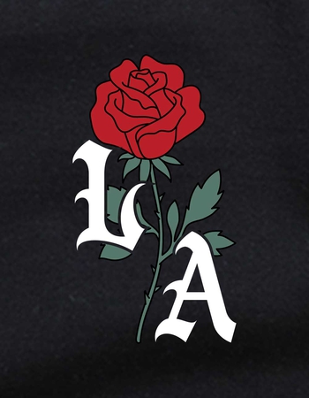 LOS ANGELES Rose LA Unisex Hoodie Alternative Image
