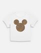 DISNEY Cheetah Mickey Mouse Womens Baby Tee image number 1