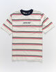 SANTA CRUZ Solid Striped Mens Tee image number 1