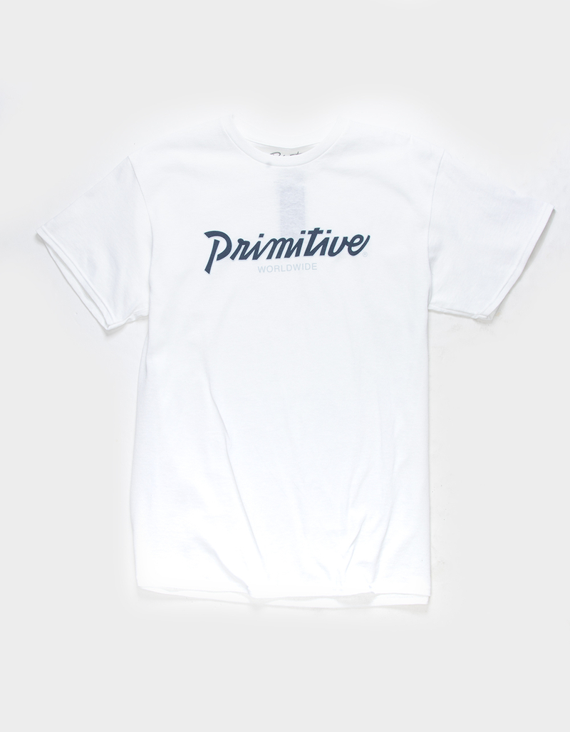PRIMITIVE League Script Mens Tee image number 0