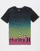 HURLEY Bitmap Checker Boys Tee image number 1