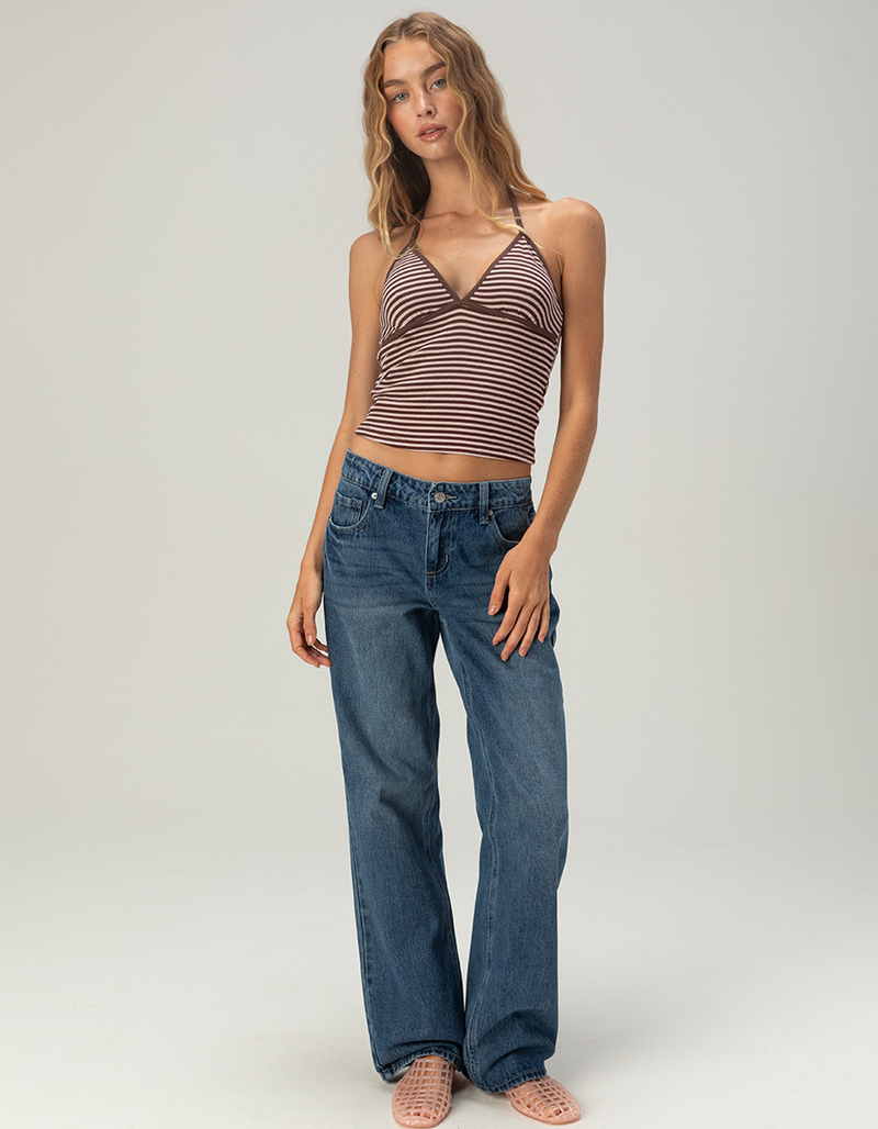 RSQ Womens Low Rise Loose Straight Jeans image number 0