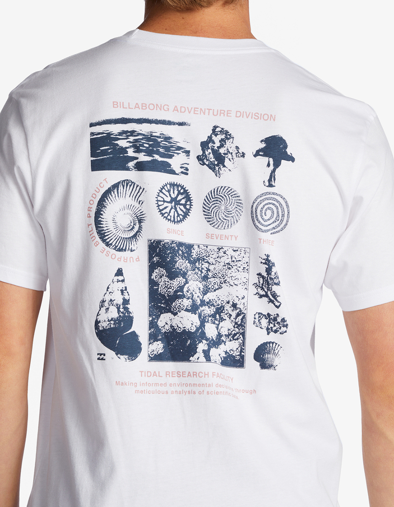 BILLABONG A/Div Tidal Research Organic Mens Tee image number 3