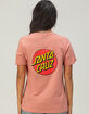 SANTA CRUZ Classic Dot Womens Tee image number 2