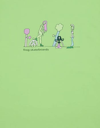 FROG SKATEBOARDS Memories 1000 Mens Tee Alternative Image