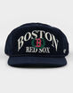 47 BRAND Boston Red Sox Pitchout Rope '47 Hitch Snapback Hat image number 2