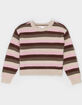 RSQ Girls Stripe Fuzzy Sweater image number 2
