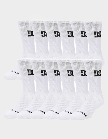 DC SHOES 6 Pack Mens Crew Socks Primary Image