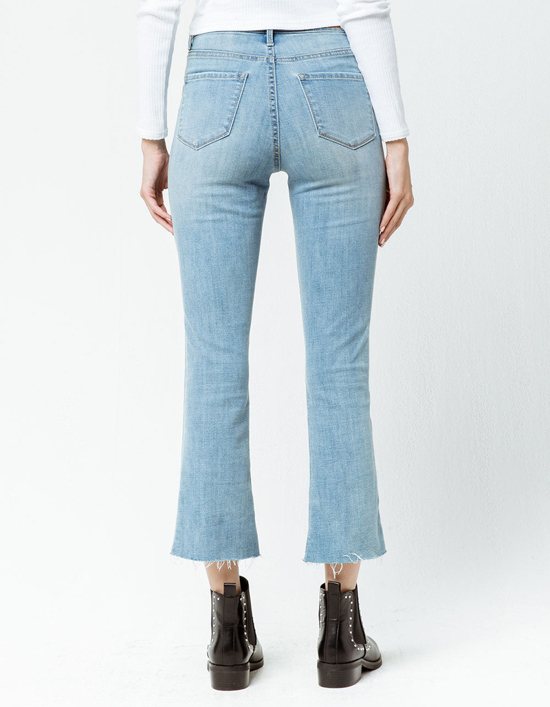 RSQ Sydney Crop Womens Ripped Flare Jeans image number 3