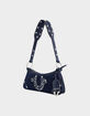 TRUE RELIGION Horseshoe Denim Shoulder Bag image number 4