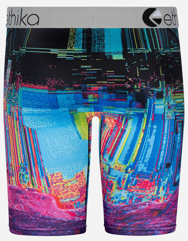 ETHIKA Technicolor 3D Mens Boxer Briefs image number 2