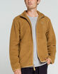 THE NORTH FACE Dunraven Sherpa Full-Zip Mens Camel Jacket image number 2