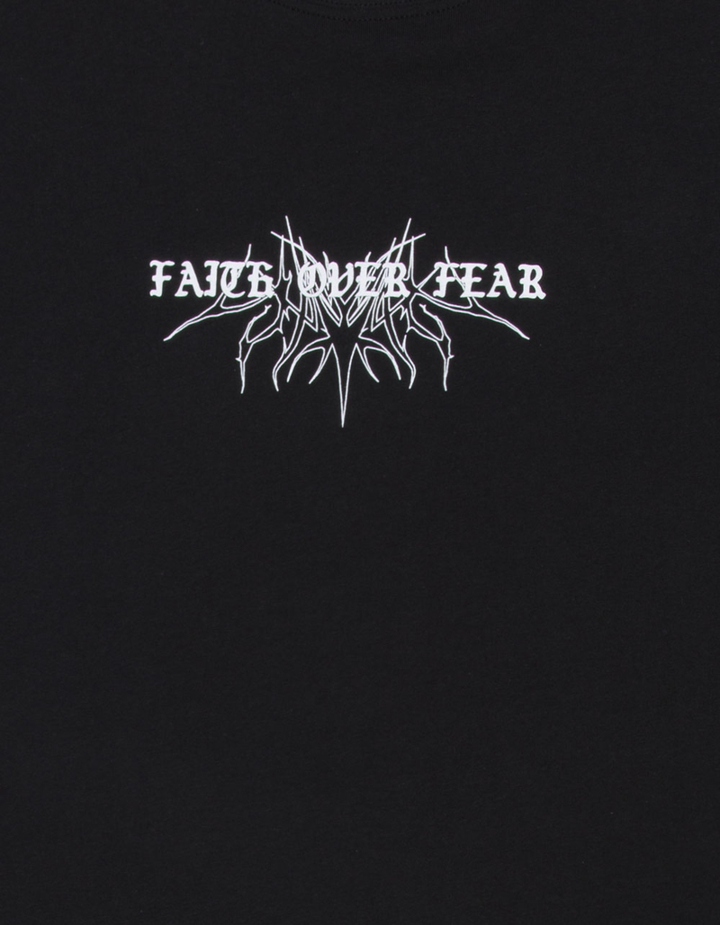 RSQ Mens Faith Over Fear Oversized Tee image number 3