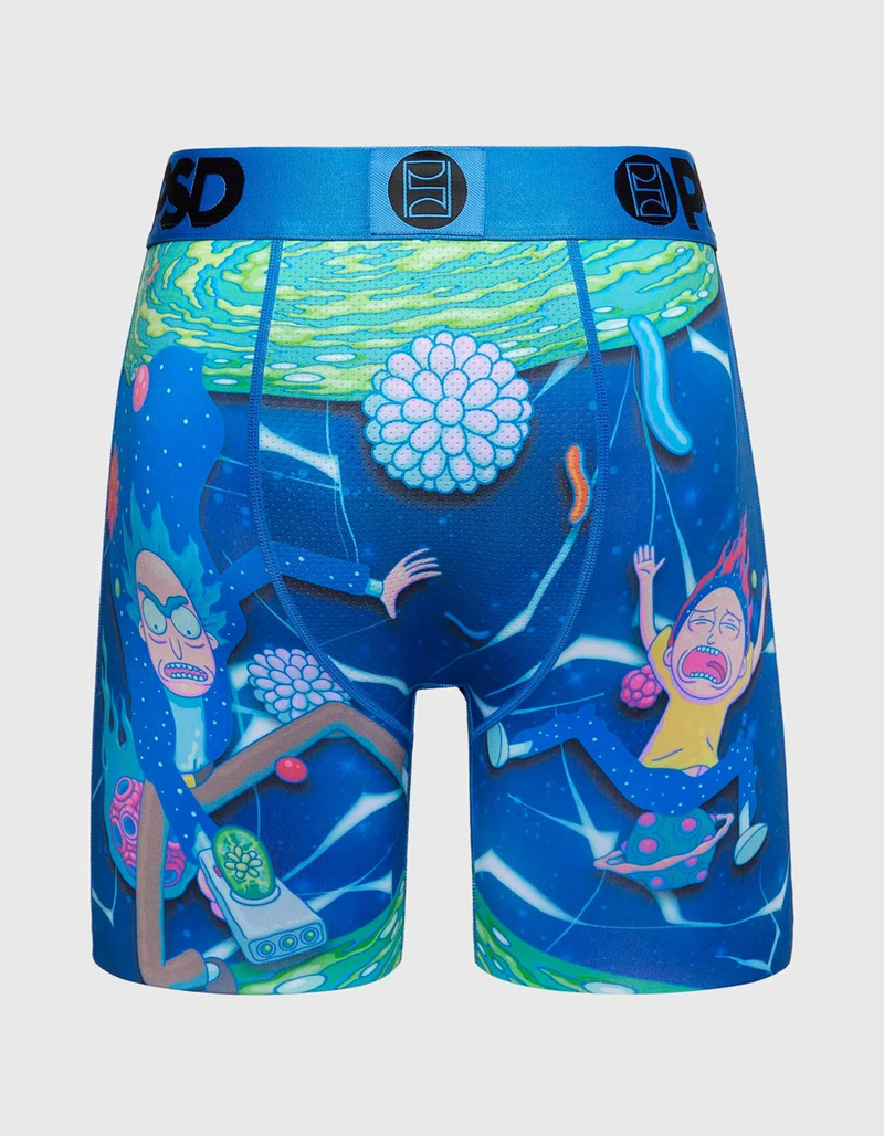 PSD x Rick And Morty Pastel Warp Mens Boxer Briefs image number 3
