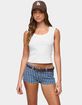 EDIKTED Yoonchae Scoop Neck Top image number 1