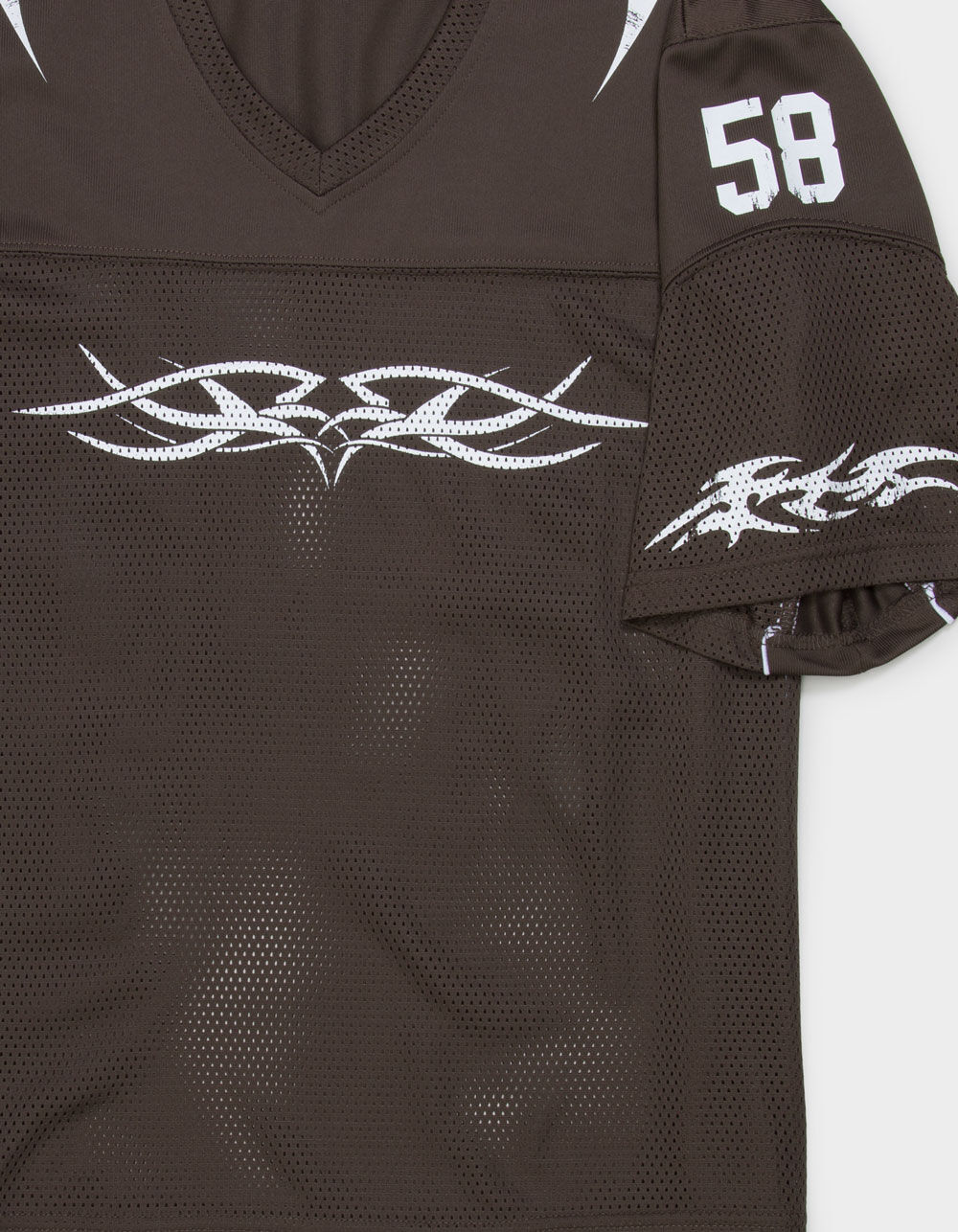 RSQ Mens Mesh Football Jersey - BROWN | Tillys