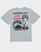 FORMULA 1 Race Track Mens Boxy Tee image number 1