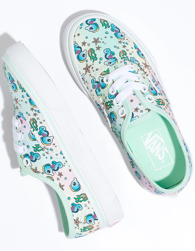 VANS Authentic Rainbow Seahorse Girls Shoes image number 2