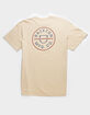 BRIXTON Crest II Mens Tee image number 1