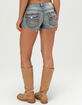 TRUE RELIGION Joey Womens Low Rise Denim Shorts image number 2