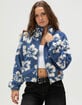 ROXY Cold Surf Womens Zip-Up Sherpa Jacket image number 5