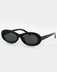 RSQ Barb Oversized Oval Sunglasses image number 1