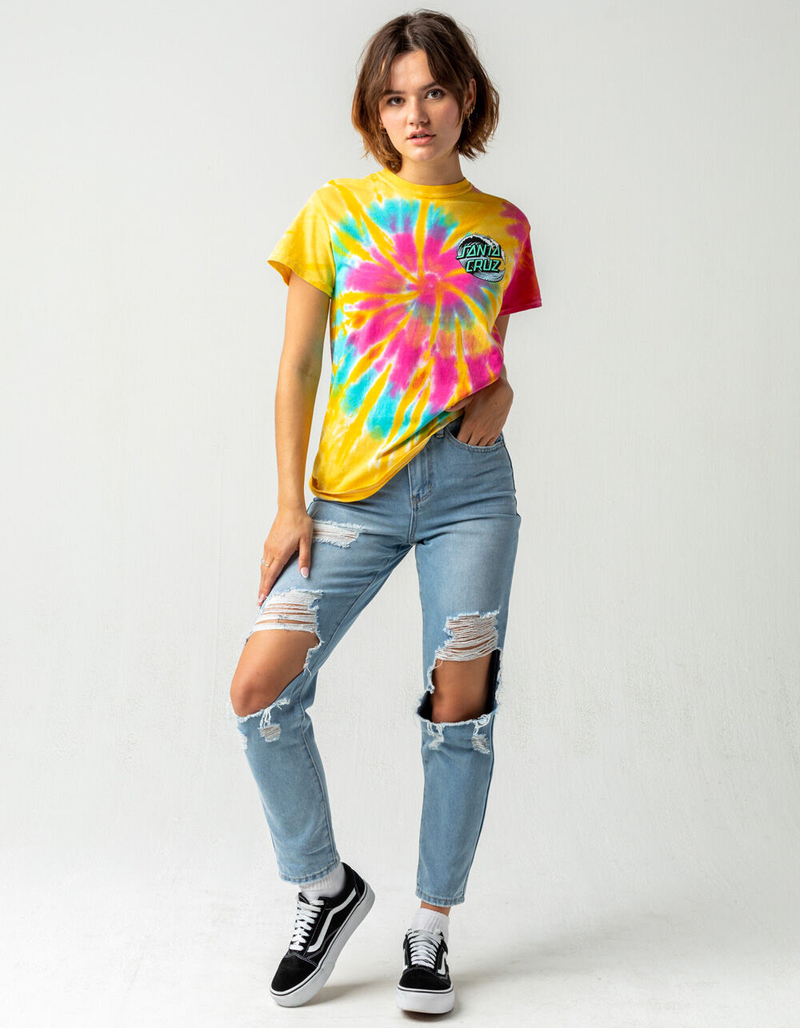 SANTA CRUZ Wave Dot Womens Tee image number 3