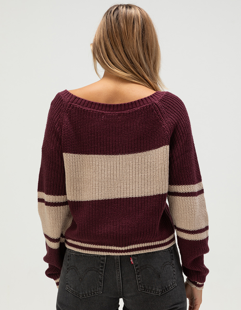RSQ Womens California Crop Sweater image number 2