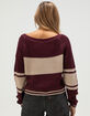 RSQ Womens California Crop Sweater image number 3