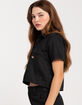 DICKIES Cropped Womens Work Shirt image number 3