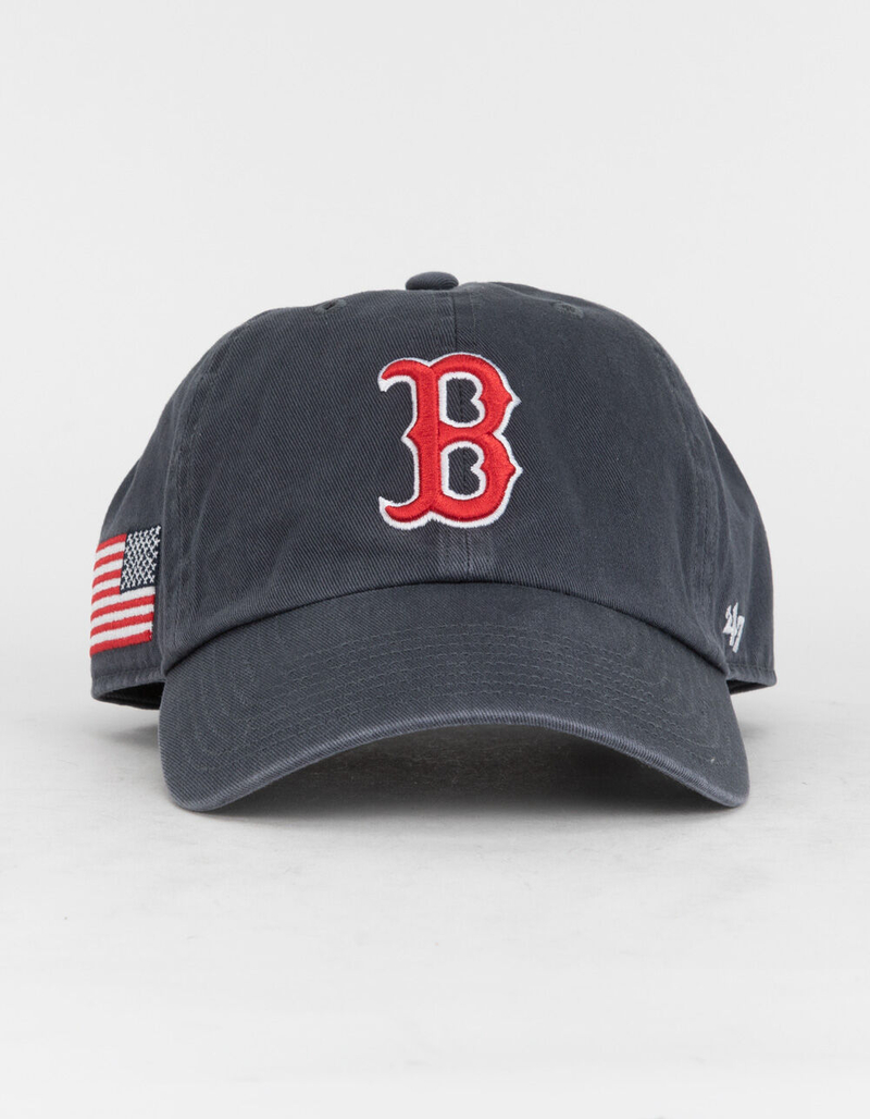 47 BRAND Boston Red Sox Heritage '47 Clean Up Strapback Hat image number 1