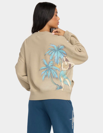 BILLABONG Palmin Camp Womens Crewneck Sweatshirt Primary Image