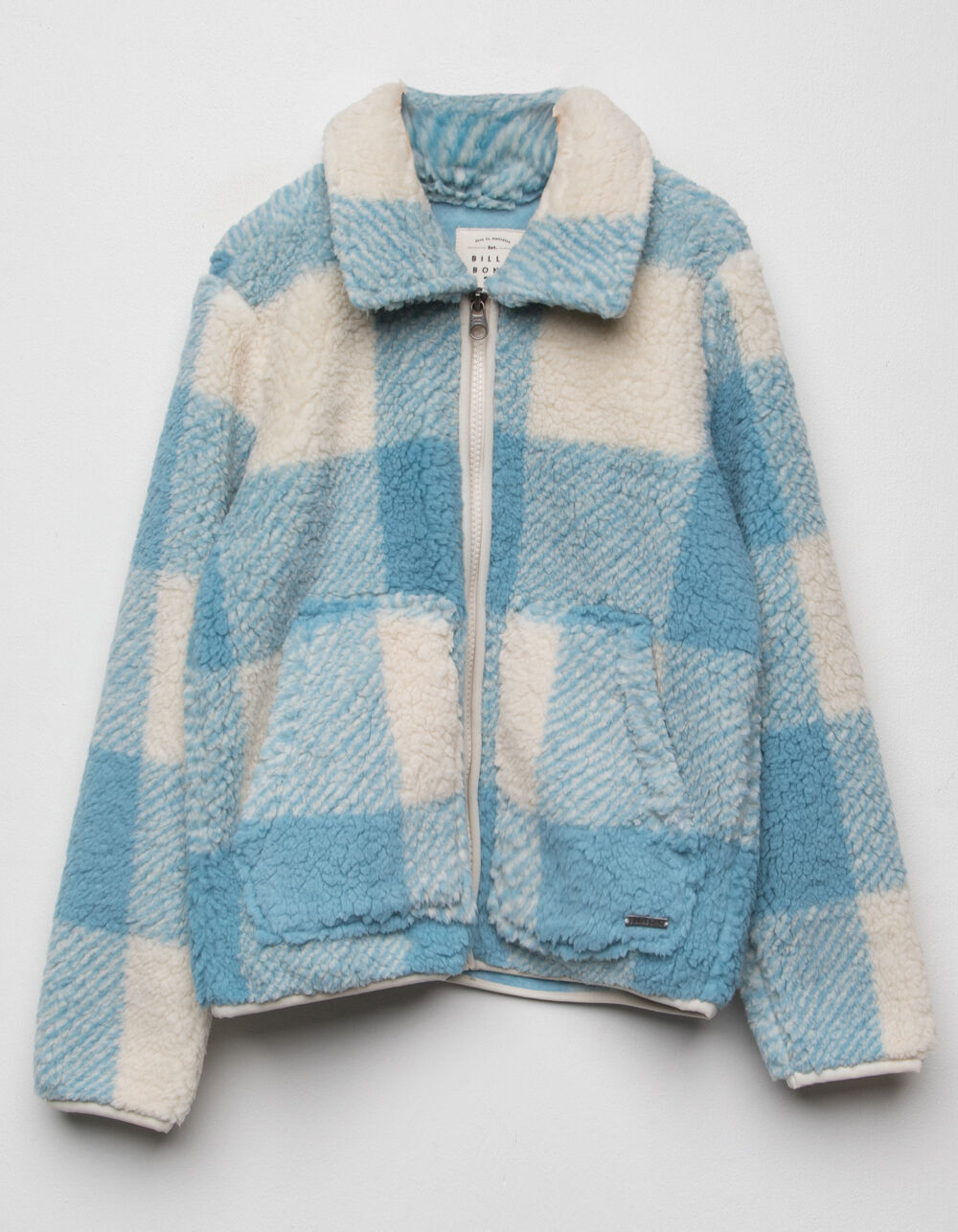 Billabong Girls Warm and Cozy Zip Fleece Jacket