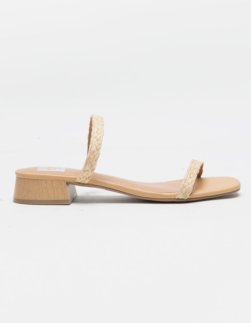 DV BY DOLCE VITA Nadonna Womens Natural Heeled Sandals image number 1