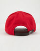 CHAMPION Classic Twill Red Mens Strapback Hat image number 2