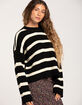 RSQ Womens Boyfriend Stripe Pullover image number 2