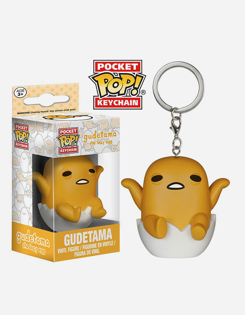 FUNKO Pop! Gudetama Keychain image number 0