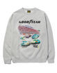 HUF x Goodyear Team HUF Mens Crewneck Sweatshirt image number 2