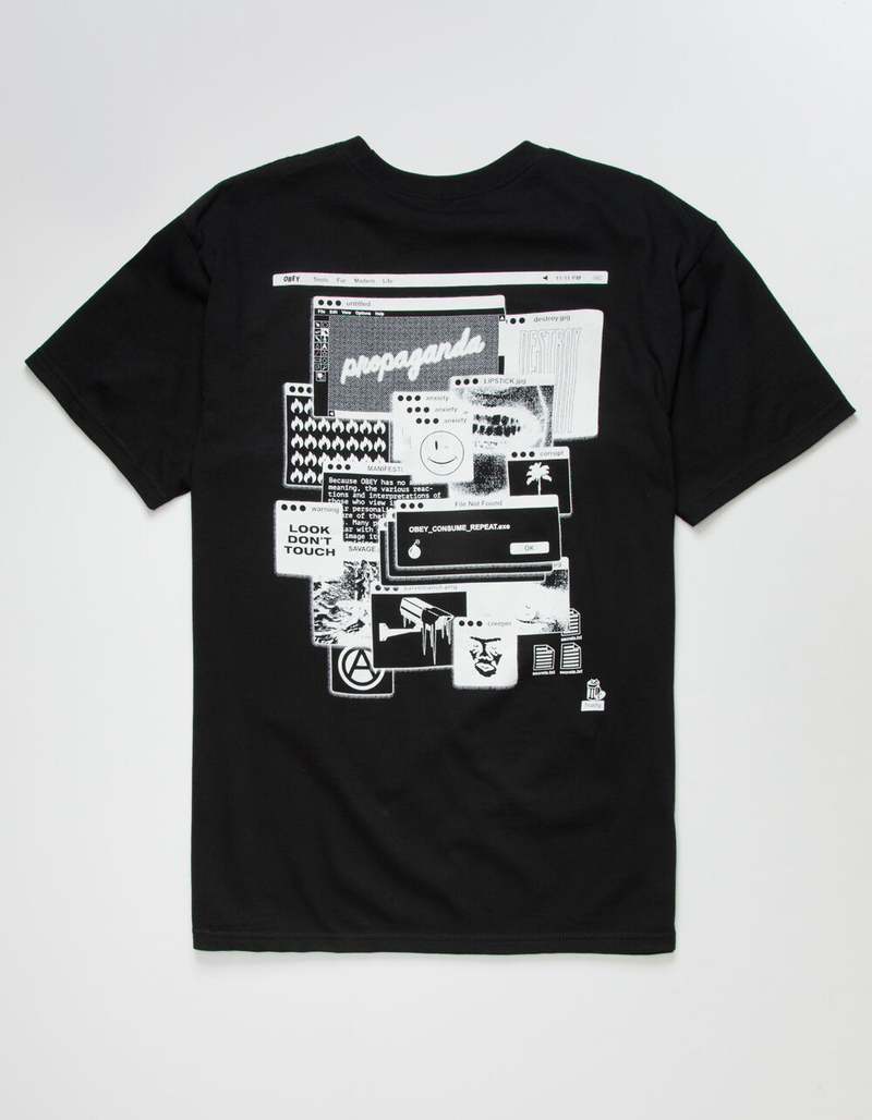OBEY Tools Of Modern Life Mens T-Shirt image number 0
