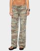 EDIKTED Kenan Straight Leg Camo Sweatpants image number 1