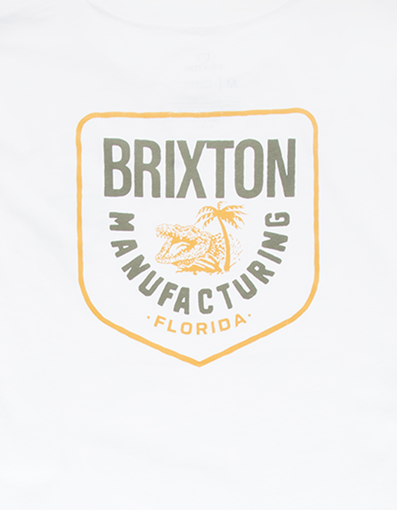 BRIXTON Florida Emblem Mens Tee image number 2