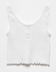VINTAGE HAVANA Girls Henley Tank Top image number 1