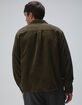 RSQ Oversized Mens Long Sleeve Corduroy Button Up Shirt image number 6