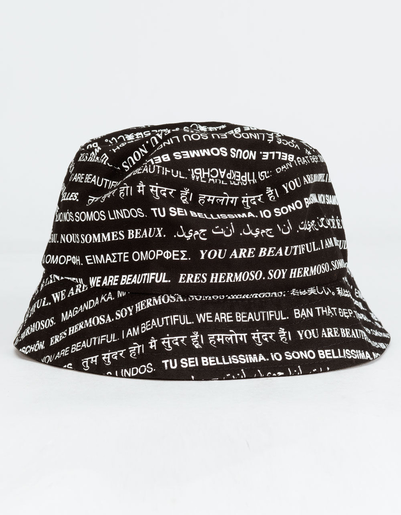VANS We Are Beautiful Womens Bucket Hat image number 1