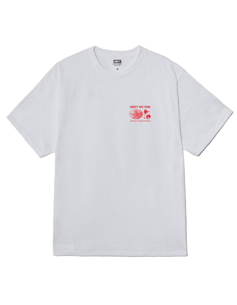 OBEY Deeper Exploration Mens Tee image number 1